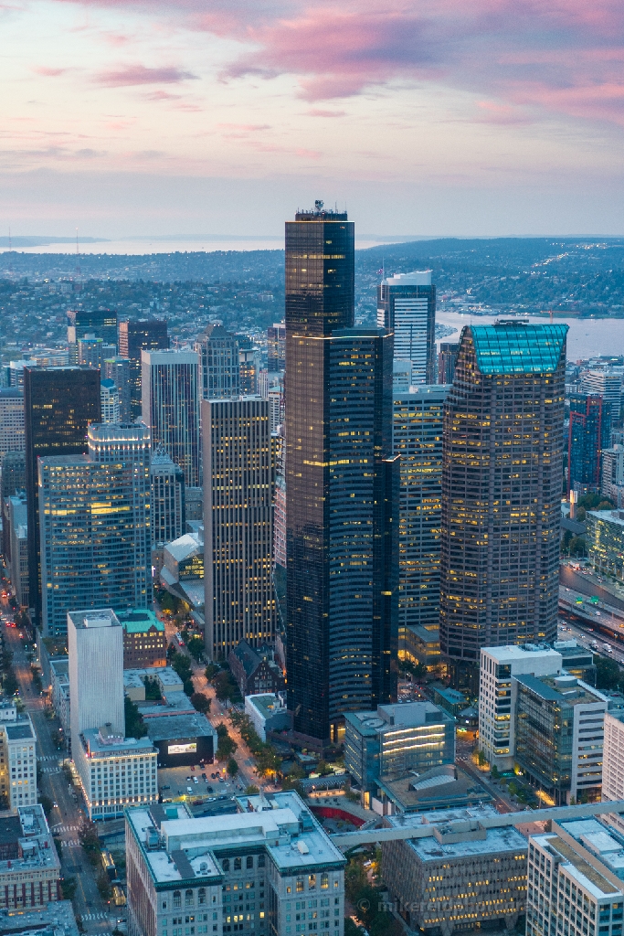 Helicopter Photography Columbia Center